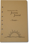 Choosing Joy in the Journey Journal -Power-Classic 7 hole punch