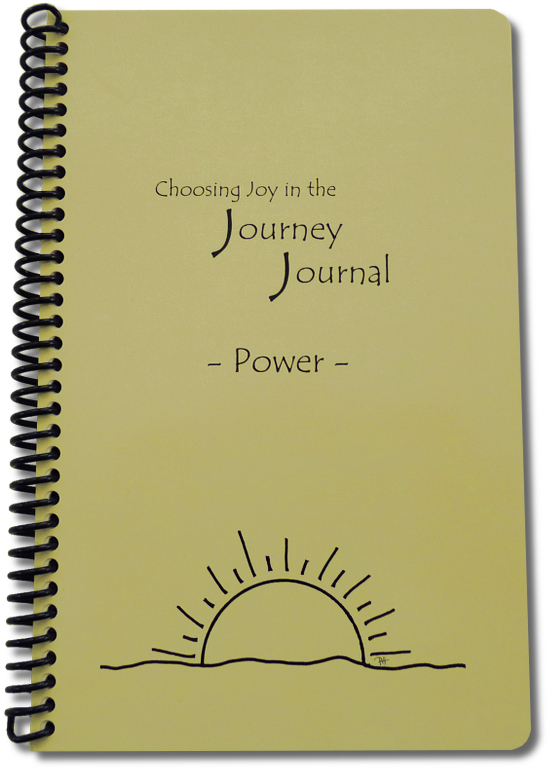 Choosing Joy in the Journey Journal - Power - Classic - Spiral - Click Image to Close