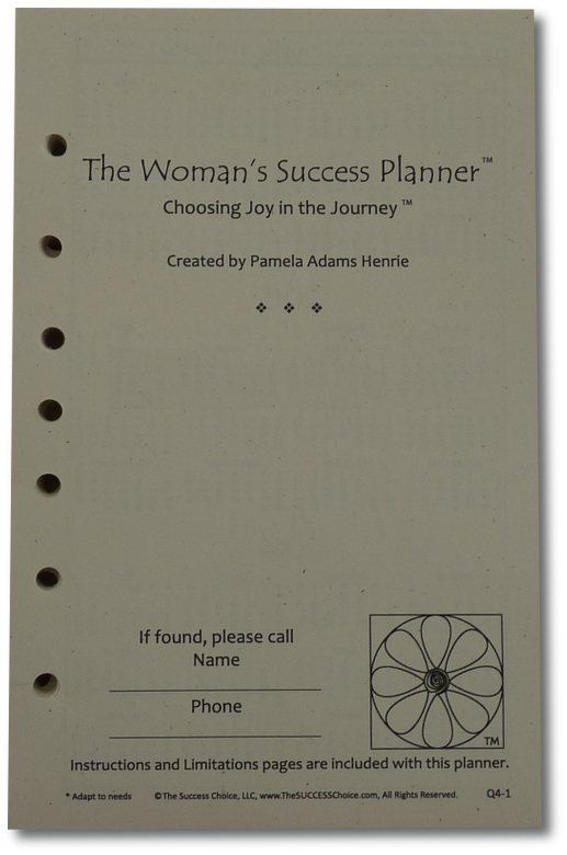 Year (Jan-Dec 2012) 7-Hole Looseleaf Planner -SHIPPING INCL. - Click Image to Close